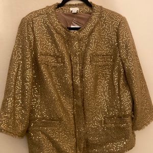 NWT Chico's Tweed Blouse